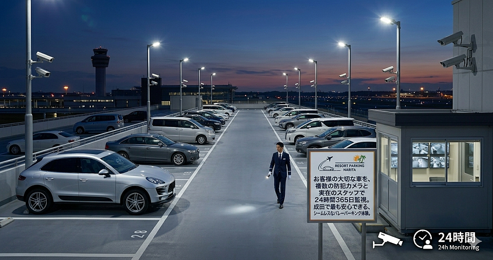 成田空港 成田空港駐車場 予約 成田格安駐車場 リゾートパーキング