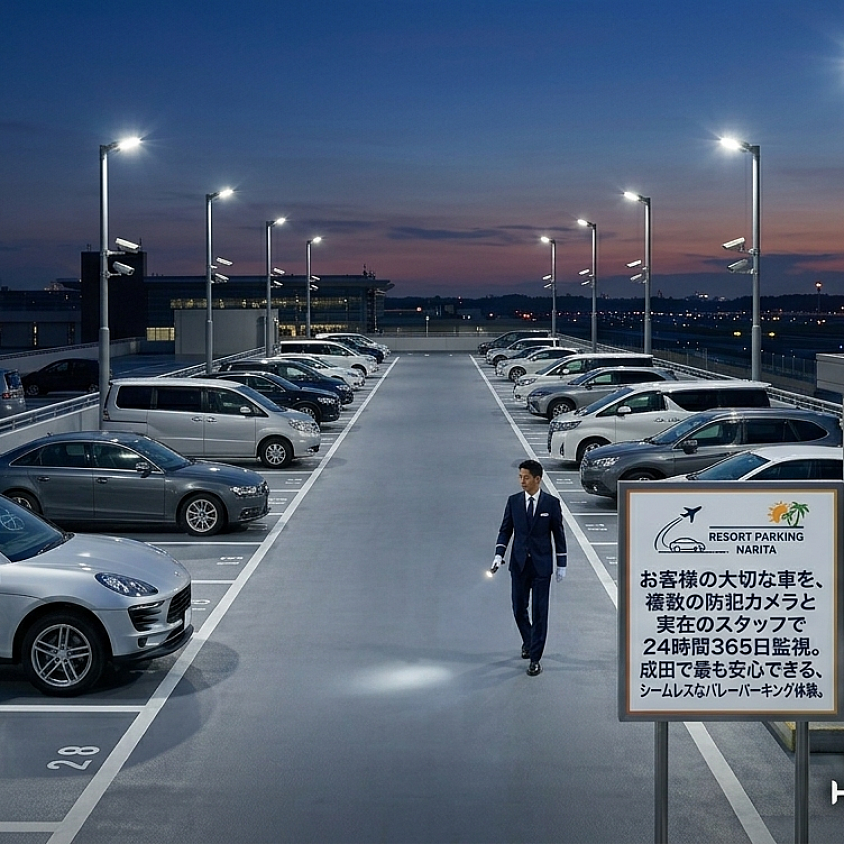 成田空港 成田空港駐車場 予約 成田格安駐車場 リゾートパーキング